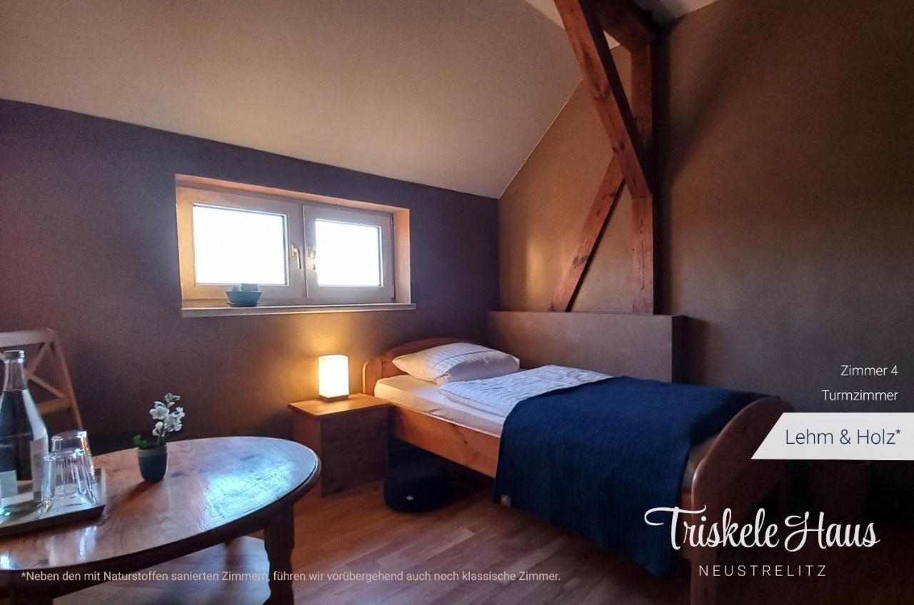 Triskele Haus - Oekologisches Gaestehaus Der Heilstaette Strelitz Neustrelitz Exterior foto