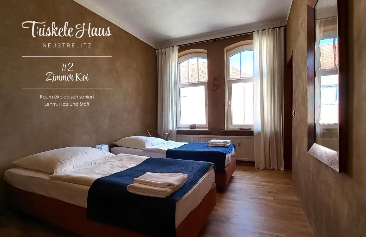 Triskele Haus - Oekologisches Gaestehaus Der Heilstaette Strelitz Neustrelitz Exterior foto